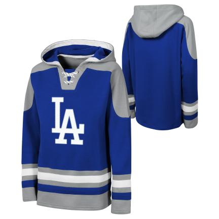 Los Angeles Dodgers Kids Pullover Hoodie – Blue