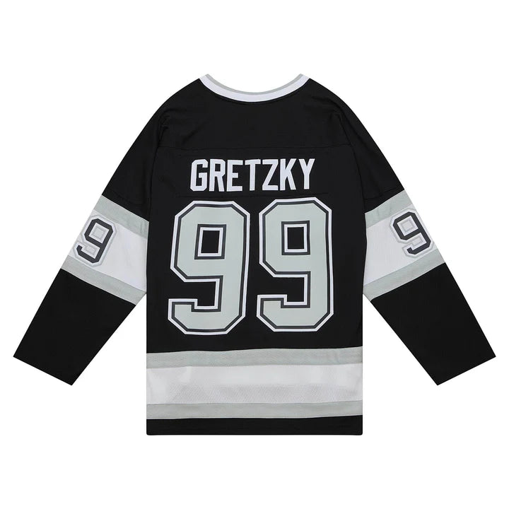 Mitchell and Ness Blue Line Wayne Gretzky Los Angeles Kings 1992 Jersey