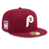 Philadelphia Phillies 59FIFTY Cooperstown Maroon