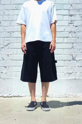 Neo Blue Baggy Carpenter Shorts
