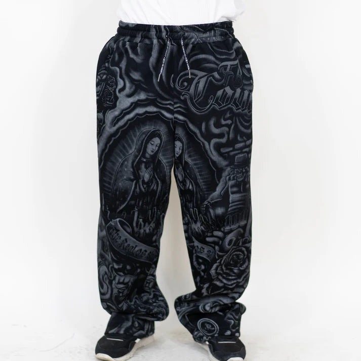 FB County Inked Up Sweatpants- Black