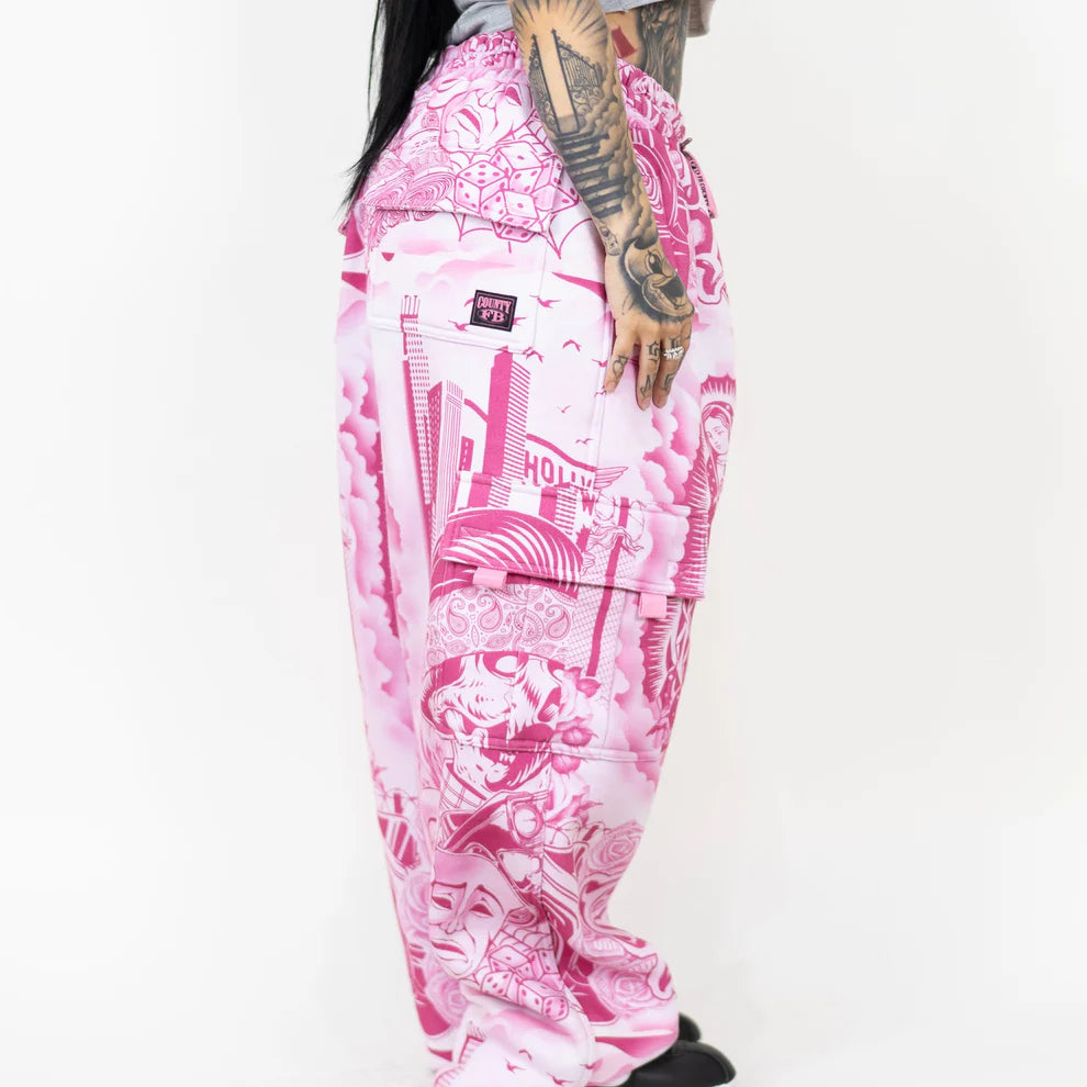 FB County Tatted Graffiti Sweatpants