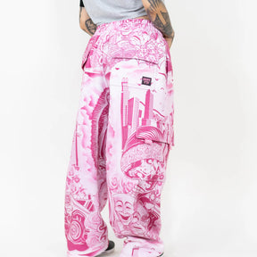 FB County Tatted Graffiti Sweatpants