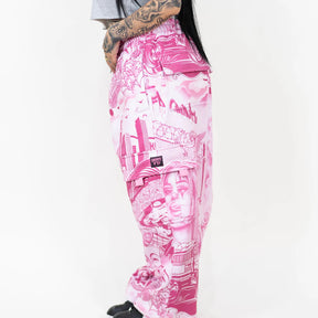 FB County Tatted Graffiti Sweatpants