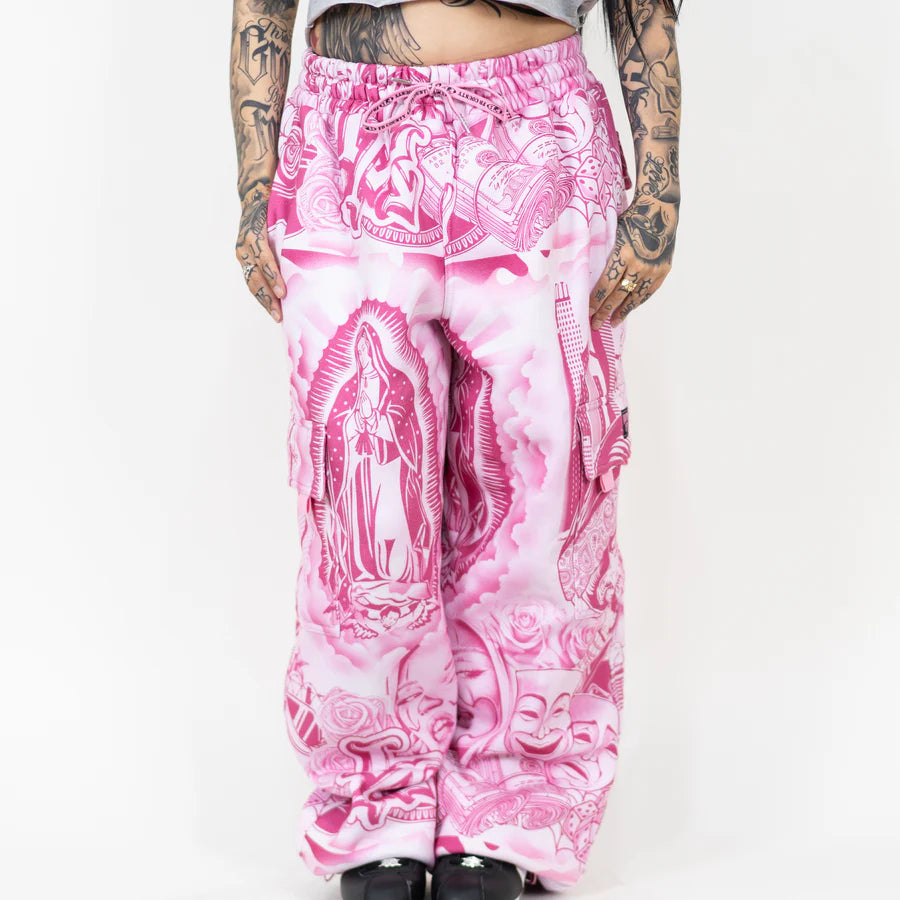 FB County Tatted Graffiti Sweatpants
