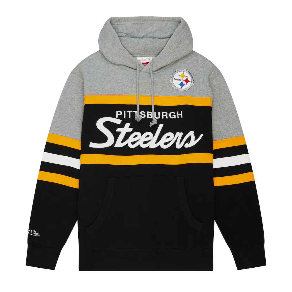 Pittsburgh Steelers Black Head Coach Pullover Hoodie