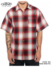 Cal Top 2000 S/S Plaid Shirt