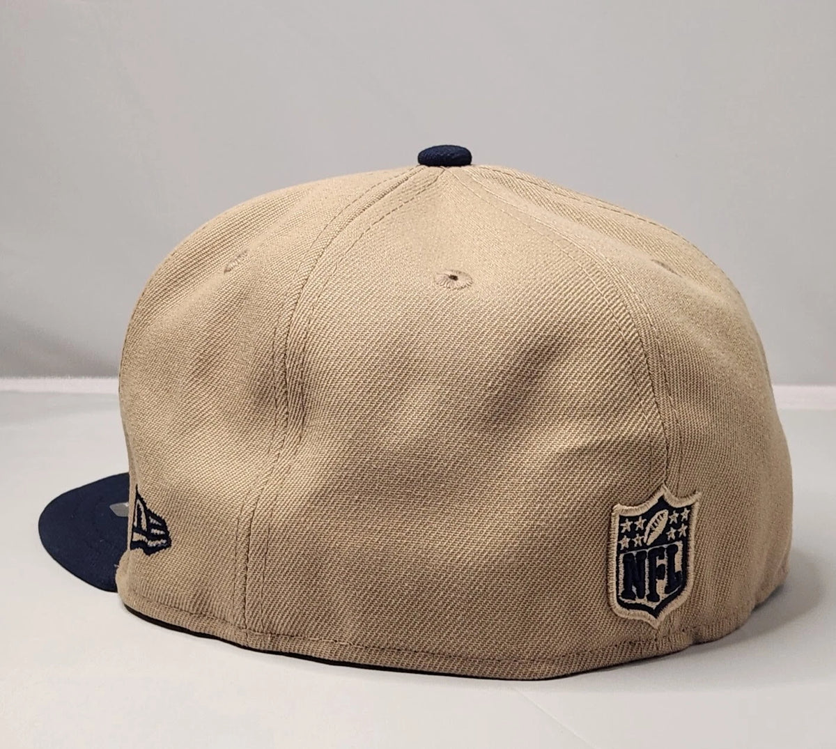 Dallas Cowboys New Era 5950 Light Beige & Navy