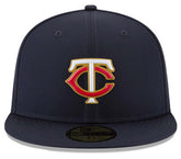 NEW ERA 59FIFTY AUTHENTIC COLLECTION MINNESOTA TWINS ON-FIELD HOME HAT - NAVY ALT 70361065