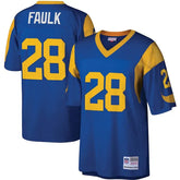 Men's Marshall Faulk Royal St. Louis Rams Gridiron Classics 1998 Legacy Player Jersey