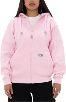 PRO CLUB Pink ZIPPER SWEATER