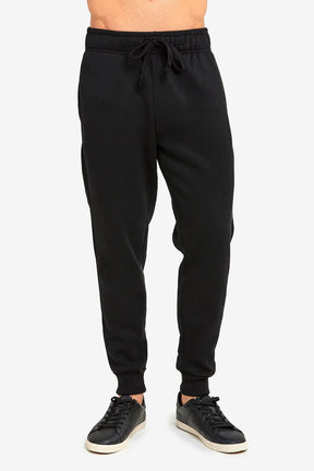 KNOCKER MEN'S HEAVY WEIGHT JOGGER FLEECE SWEATPANTS SP1100