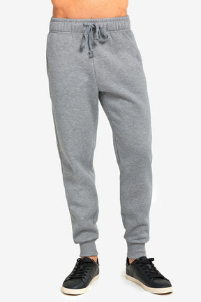 KNOCKER MEN'S HEAVY WEIGHT JOGGER FLEECE SWEATPANTS SP1100