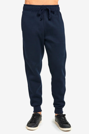 KNOCKER MEN'S HEAVY WEIGHT JOGGER FLEECE SWEATPANTS SP1100