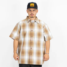 FB County Short Sleeve Checker Flannel Shirt