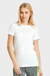 SOFRA LADIES CLASSIC FIT CREW NECK T-SHIRT TR021
