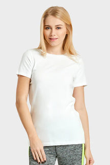 SOFRA LADIES CLASSIC FIT CREW NECK T-SHIRT TR021