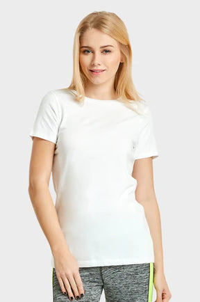 SOFRA LADIES CLASSIC FIT CREW NECK T-SHIRT TR021