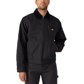 Dickies Men's Lined Duck Jacket - A8DEV-Black