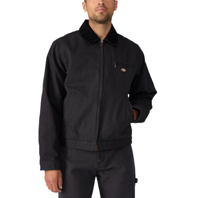 Dickies Men's Lined Duck Jacket - A8DEV-Black