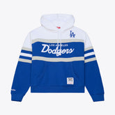 Mitchell & Ness Women's Los Angeles Dodgers Royal Head Coach Hoodie