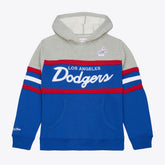 Mitchell & Ness Youth Los Angeles Dodgers Royal Head Coach Hoodie