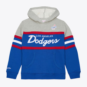 Mitchell & Ness Youth Los Angeles Dodgers Royal Head Coach Hoodie