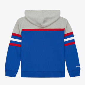 Mitchell & Ness Youth Los Angeles Dodgers Royal Head Coach Hoodie