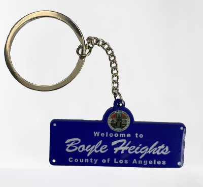 Boyle Heights Sign Key Chain - Xtreme Wear
