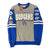 Los Angeles Dodgers World Series Patch Crewneck Sweater