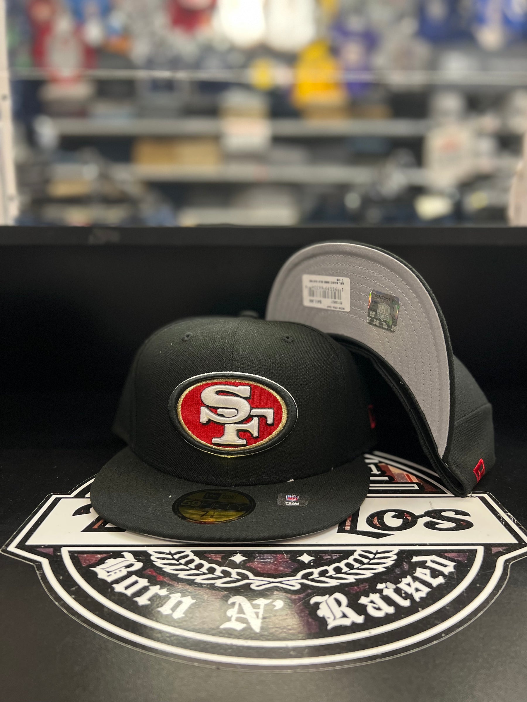 San Francisco 49ers 5950 Black Hat
