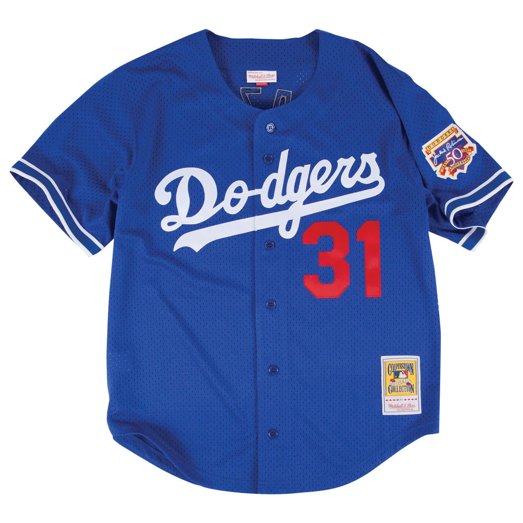 Mike Piazza Los Angeles Dodgers Mitchell & Ness Cooperstown