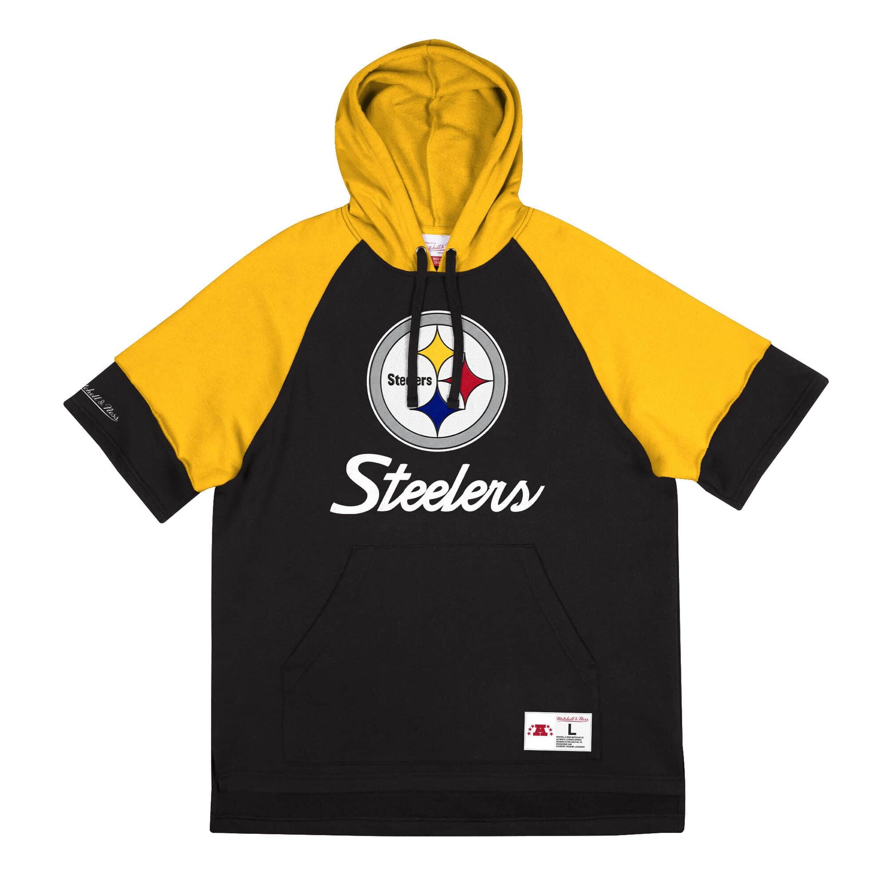Shortsleeve Fleece Hoodie Pittsburgh Steelers