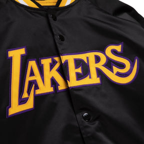 Double Clutch Lightweight Satin Jacket Los Angeles Lakers - Xtreme Wear