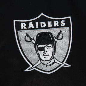 Team Origins Varsity Satin Jacket Oakland Raiders