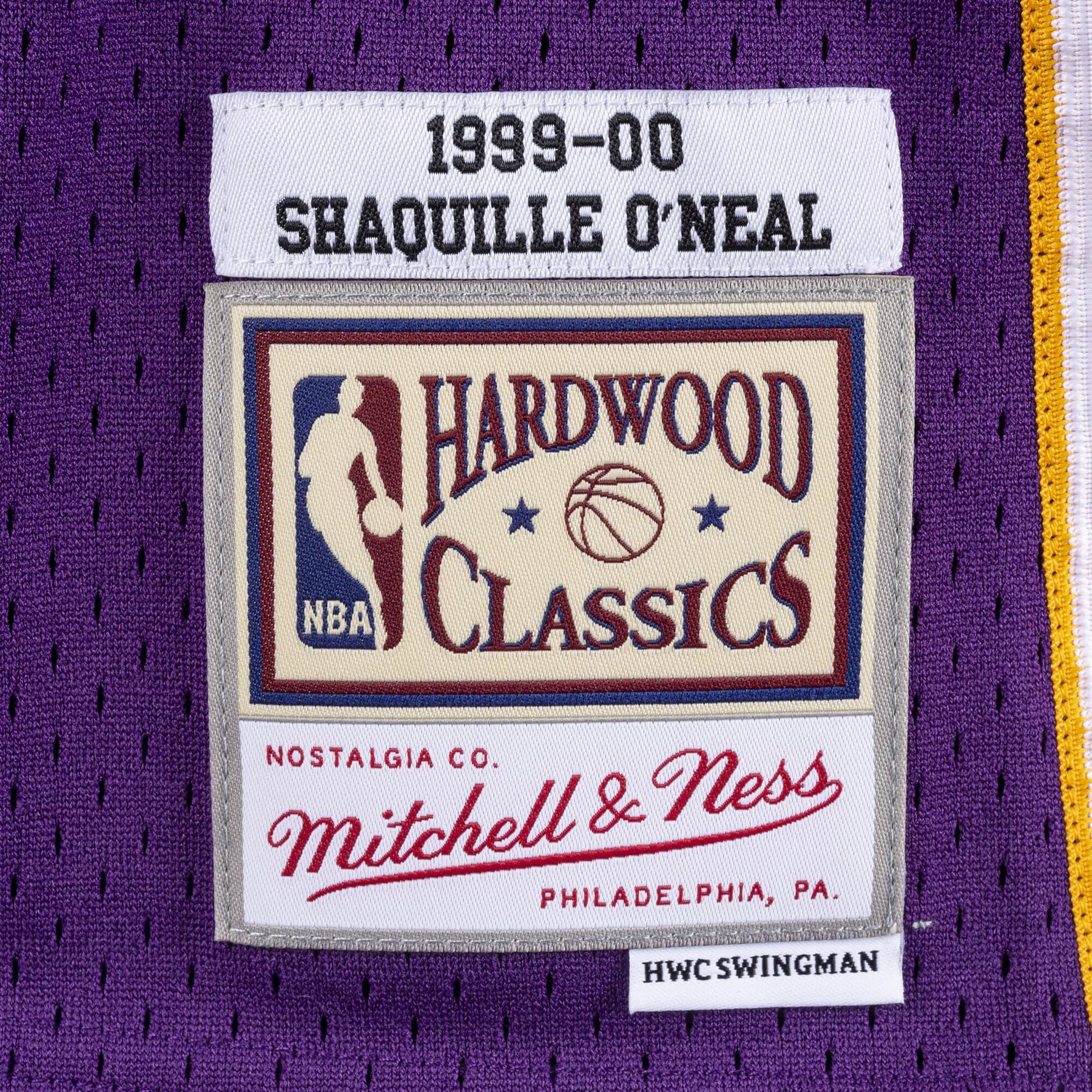 Swingman Jersey Los Angeles Lakers 1999-00 Shaquille O'Neal - Xtreme Wear