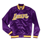 Lightweight Satin Jacket Los Angeles Lakers Purple - Xtreme Wear